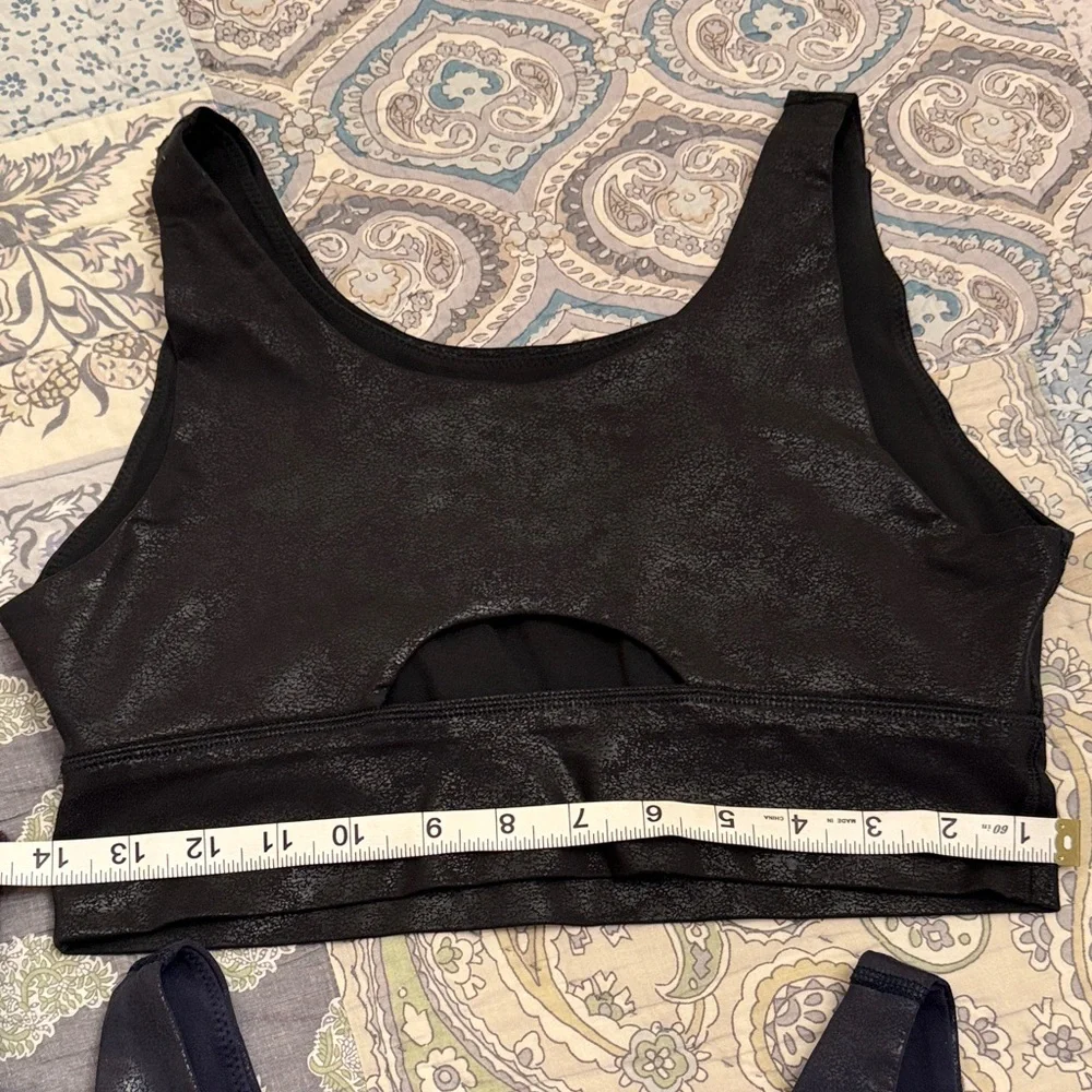 Aerie Women's Sports Bras - Black, Navy, and Brown - Picture 2 of 7